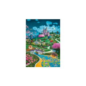 Puzzle Castelul Cenușăresei, 180 de piese, Castorland, 32 x 23 cm, pentru copii de la 7 ani - Puzzle 3D & Puzzle cu burete