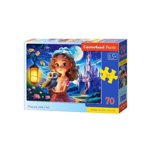 Castorland 70 db-os puzzle - Hercegnő bagollyal (B-070190)
