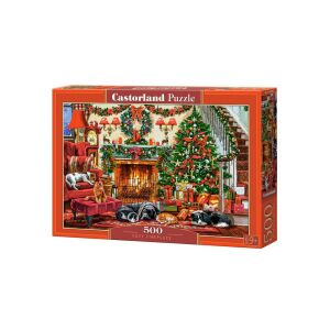 Castorland 500 db-os puzzle - Hangulatos kandalló (B-54060)