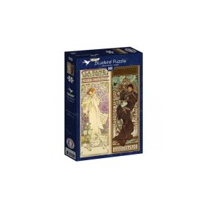 Bluebird 500 db-os puzzle - Alfons Mucha - Collage (60349) 129187457 - Puzzle