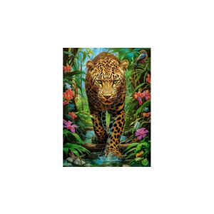 Leopárd a dzsungelben, 2000 darabos kirakós a Castorlandtól - Castorland Puzzle
