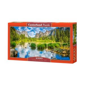Puzzle Castorland 4000 piese, Valea Yosemite, 138 x 68 cm - Castorland Puzzle