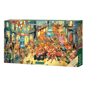 Puzzle Castorland Art Collection 4000 elementów - Karnawał w Rio, kolorowe i szczegółowe przedstawienie słynnego karnawału w Rio - Castorland Puzzle