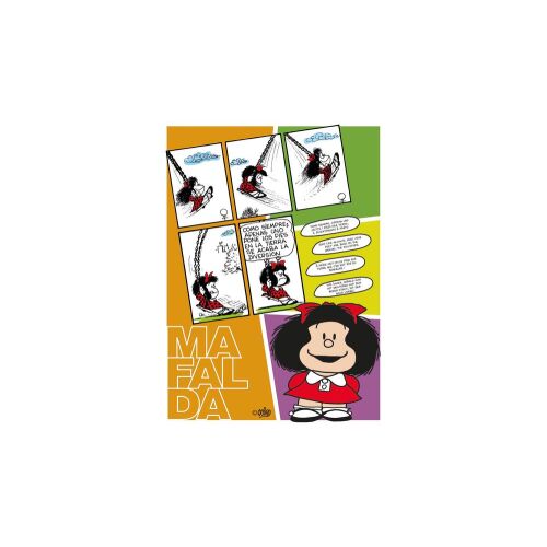 Clementoni 500 darabos Mafalda kirakós játék, High Quality Collection, rajzolt Mafalda képpel - Clementoni