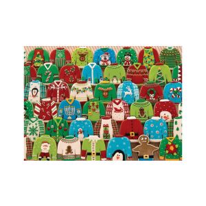 Cobble Hill Karácsonyi Pulóverek Kirakó - 1000 darab 129188134 - Puzzle