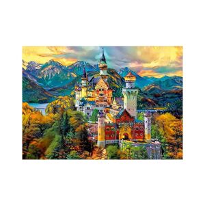Castelul Neuschwanstein, Puzzle 1000 piese, Educa - Educa Puzzle