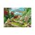 Enjoy Puzzle 1000 darabos kirakós játék, Nyári reggel (1889), részben kész kirakós a dobozzal