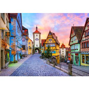 Enjoy Rothenburg Óváros 1000 Darabos Kirakó Kép - Puzzle & Kirakó