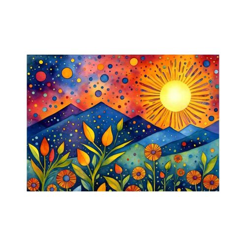 Enjoy Puzzle 1000 darabos Sunset Rain kirakós játék - ENJOY Puzzle
