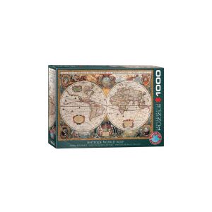 EuroGraphics 1000 db-os puzzle - Antique World Map (6000-1997) 129189808 - Eurographics