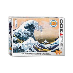EuroGraphics 300 db-os 3D Lenticular puzzle - Kanagawa von Hokusai (6331-1545) 129190065 - Eurographics