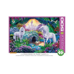 EuroGraphics 500 db-os puzzle - Unicorn Fairy Land (6500-5363) 129190084 - Eurographics