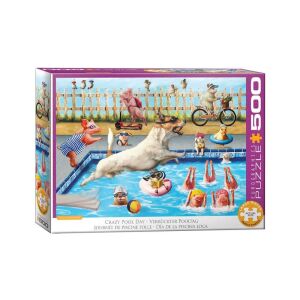 EuroGraphics 500 db-os puzzle - Crazy pool day by Lucia Heffer (6500-5878) 129190093 - Eurographics