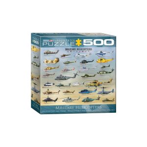 EuroGraphics 500 db-os puzzle - Military Helicopters (8500-0088) 129190118 - Eurographics