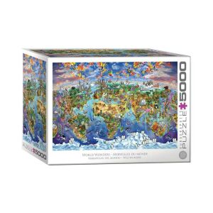 EuroGraphics 5000 db-os puzzle - World Wonders (8520-5880) 129190127 - Eurographics