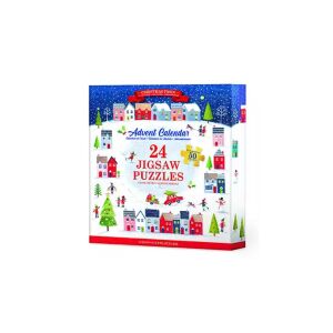 EuroGraphics Adventi kalendárium puzzle - Christmas Town - 24 x 50 db (9924-5805) 129190152 - Eurographics