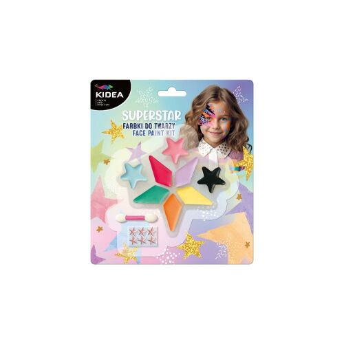 Gesichtsfärbemittel Stern 8 Farben KIDEA 129190191