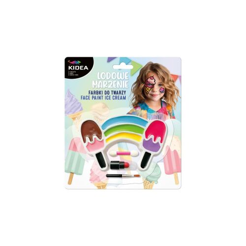 Kidea 7 színű arcfesték készlet - Ice Cream (FDTLM9KA) 129190174