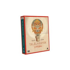 Találmányok társasjáték doboz, egy stratégiai játék az ötletek fejlődéséről - Gémklub