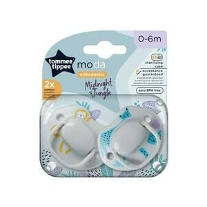 Tommee Tippee Moda játszócumi 2db 0-6hó - szürke 129190521 - Tommee Tippee