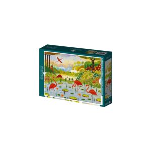 Pieces & Peace 1000 db-os puzzle - Flamants des Caraibes (0073) 129190936 - Puzzle & Kirakó