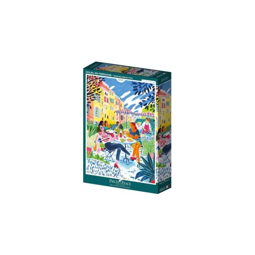 Pieces & Peace 1000 db-os puzzle - Soleil en terrasse (0102) 129190967
