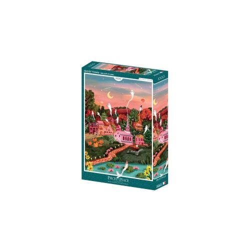 Pieces and Peace 1000 db-os puzzle - Halloween Town (0143) 129191007