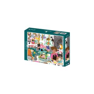 Pieces & Peace 1000 db-os puzzle - My Happy Place is in the Cat Café (0171) 129191025 - Puzzle & Kirakó