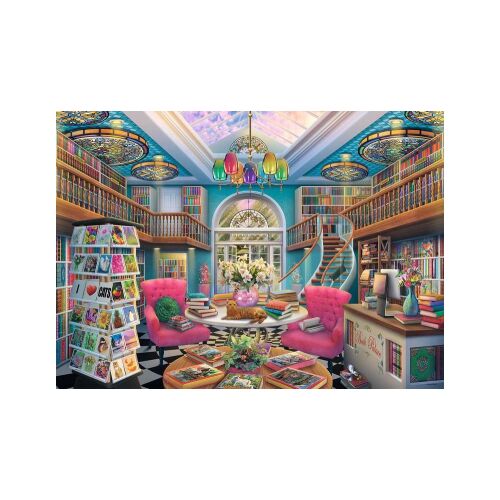 Ravensburger 1000 db-os  puzzle - A könyves palota (12000167)