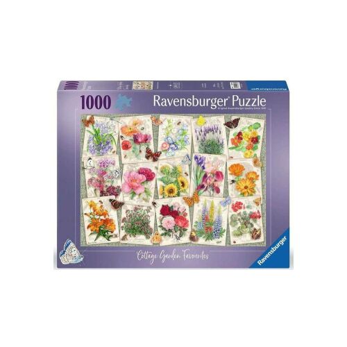 Ravensburger 1000 db-os puzzle - Kerti virágok (12000286) 129191134