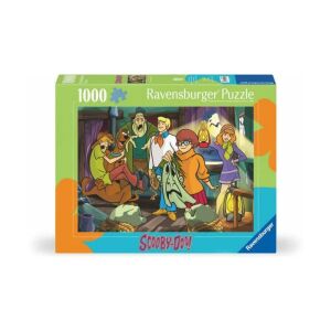Ravensburger 1000-teiliges Scooby Doo Puzzle mit der Mystery Inc. Gang in einer gruseligen Umgebung - Ravensburger Puzzle