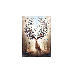 Ravensburger 1000-teiliges Puzzle, Csodaszarvas, mit einem wunderschönen Hirsch mit einem magischen Geweih - Ravensburger Puzzle