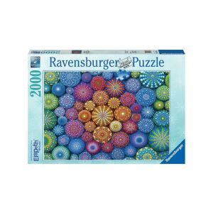 Ravensburger Puzzle 2000el Regenbogen-Mandalas 171347 RAVENSBURGER 129191355 - Ravensburger Puzzle