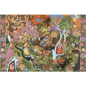 Kirakott Ravensburger Napjelek Kertje 3000 darabos puzzle - Ravensburger