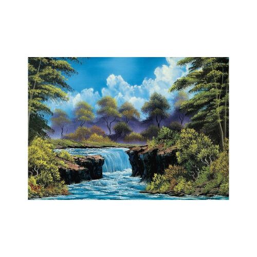 Waterfall on the Light, Bob Ross, 1000 darabos kirakó, Schmidt - Schmidt