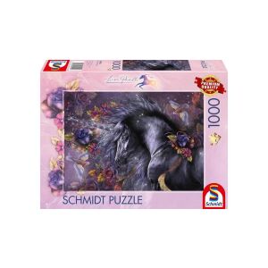 Schmidt 1000 db-os puzzle - Blue Rose, Laurie Prindle (58512) 129191505 - Schmidt