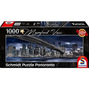 Schmidt 1000 db-os Panoráma puzzle - Dark Night, New York (59621) 129191543 - Schmidt