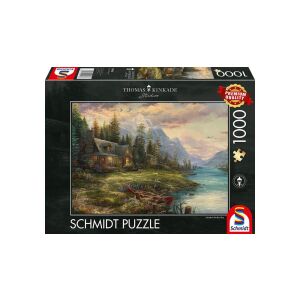 Schmidt 1000 db-os puzzle - An outing on Father’s Day, Thomas Kinkade (59918) 129191577 - Schmidt