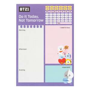 Line Friends BT21 - A5 Napi tervező