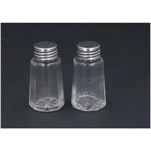 Alpina Glas Salz- und Pfefferstreuer, 2er Set - Alpina