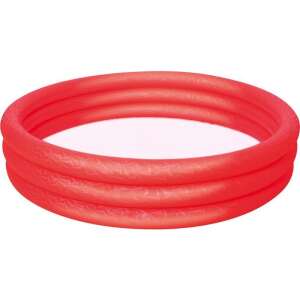 Bestway 152x30cm aufblasbarer Pool, rot, drei Ringe - Bestway