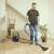 Person using the Severin CY 7089 vacuum cleaner in a home