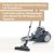 Severin CY 7089 bagless vacuum cleaner with text overlay