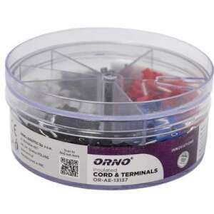 Orno OR-AE-13137 insulated cord & terminals, 400 pieces in a box - Electrical Installation