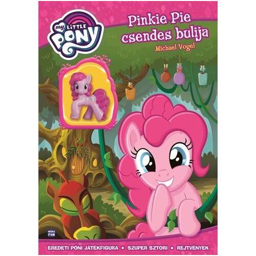 My Little Pony - Pinkie Pie csendes bulija - Foglalkoztató füzet mini figurával 46880502