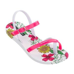 Ipanema Fashion Sandal VII Kids fehér és rózsaszín szandál virágmintával - Ipanema