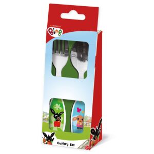 Bing Waving 2 darabos evőeszköz készlet csomagolásban - Gyerek evőeszköz