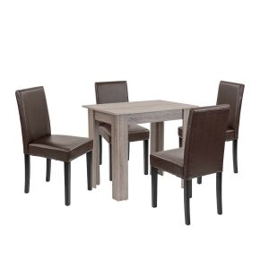 Leon 4+1 étkező garnitúra yorki tölgy-barna 129193895