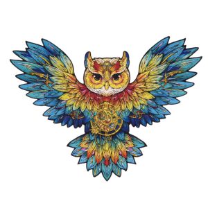 Bagoly- különleges fapuzzle 129194335 - Puzzle & Kirakó