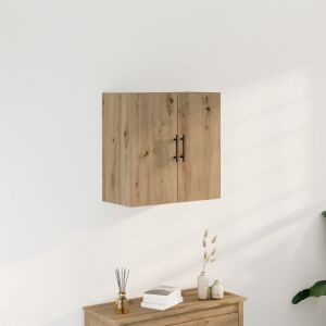 Fali Szekrény Kézműves Tölgy 60x31,5x60 cm Mérnöki Fa 136485003 - Faliszekrény